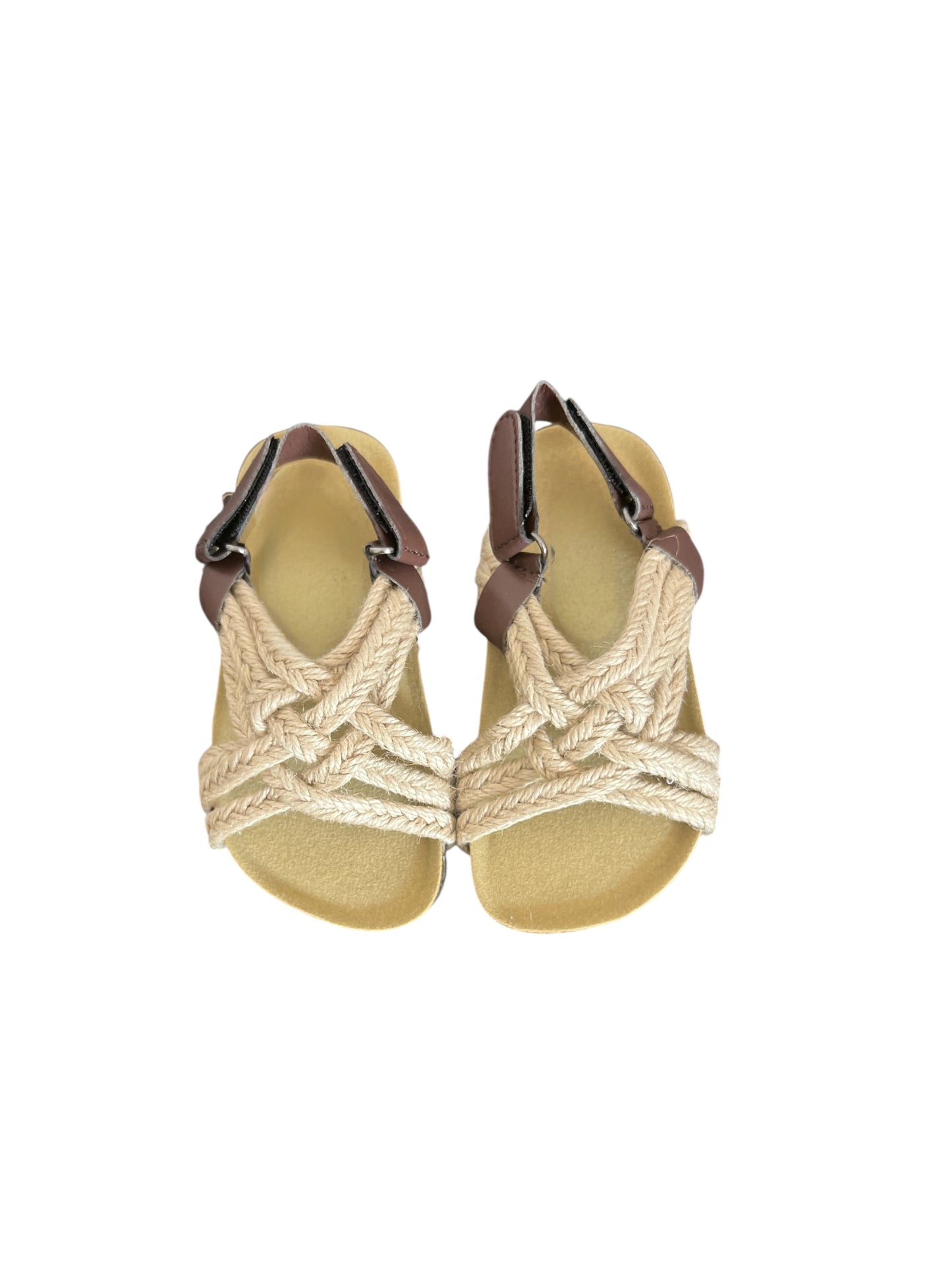 Kickin’ Khaki Rope Sandals
