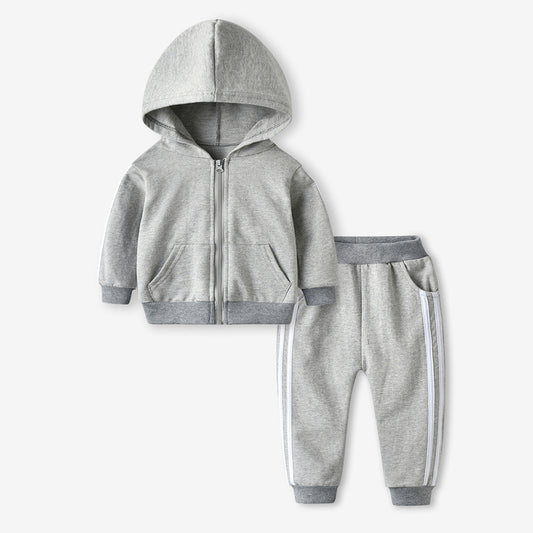 Cool Grey Jogger Set