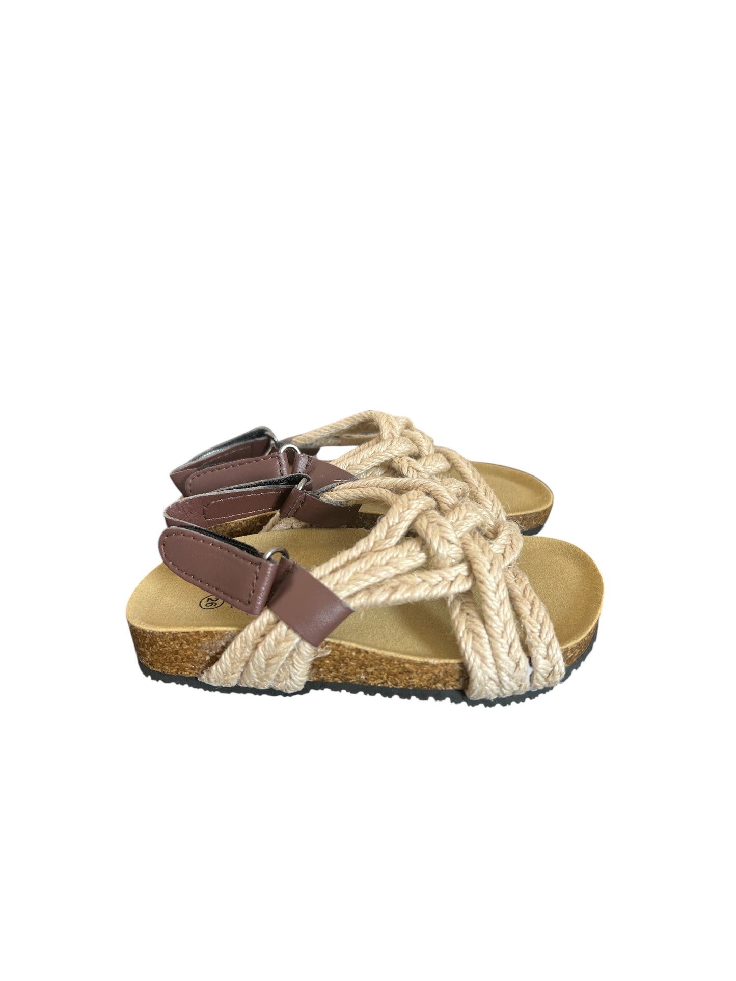 Kickin’ Khaki Rope Sandals