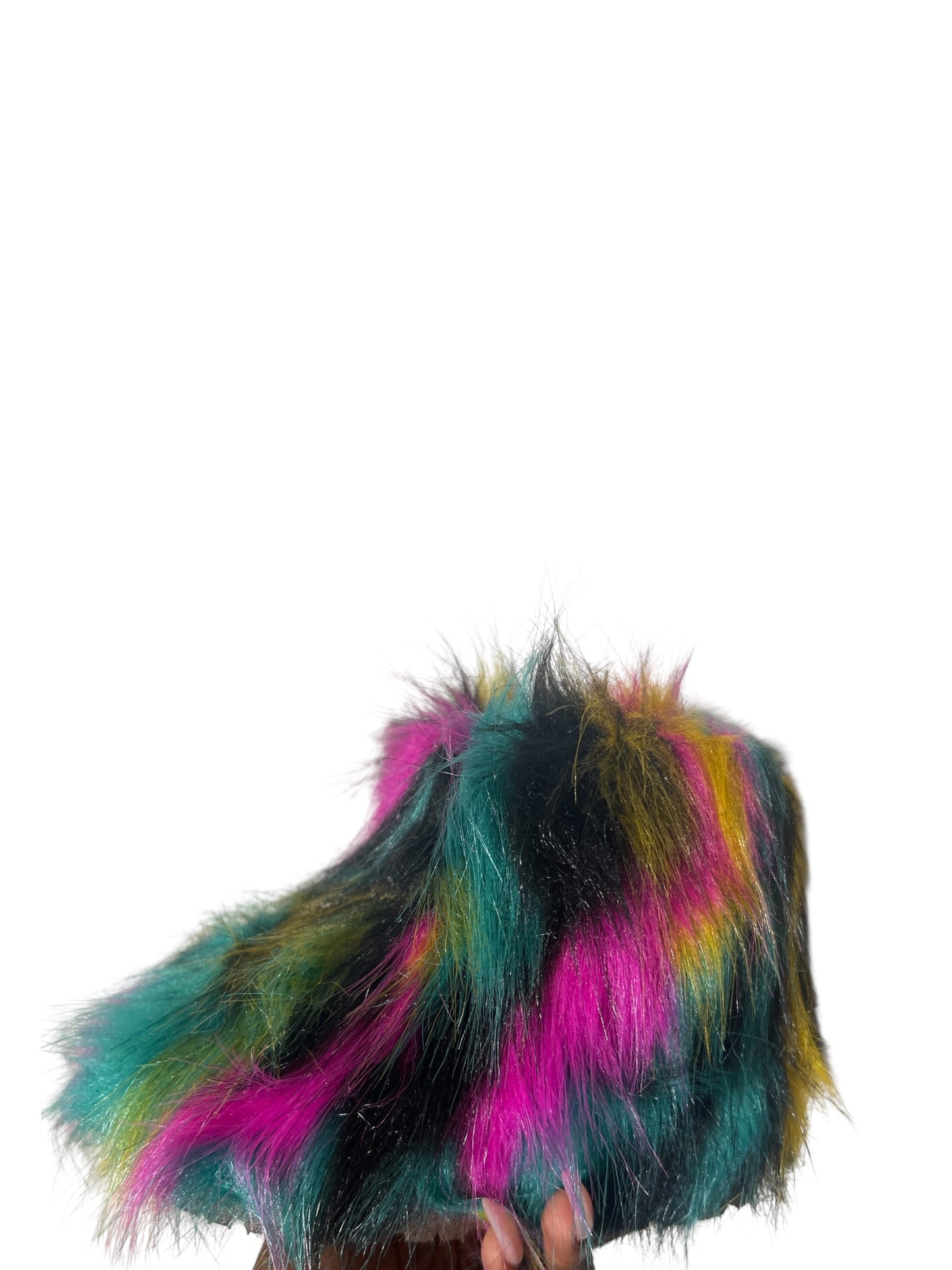Multi Fur Bootie